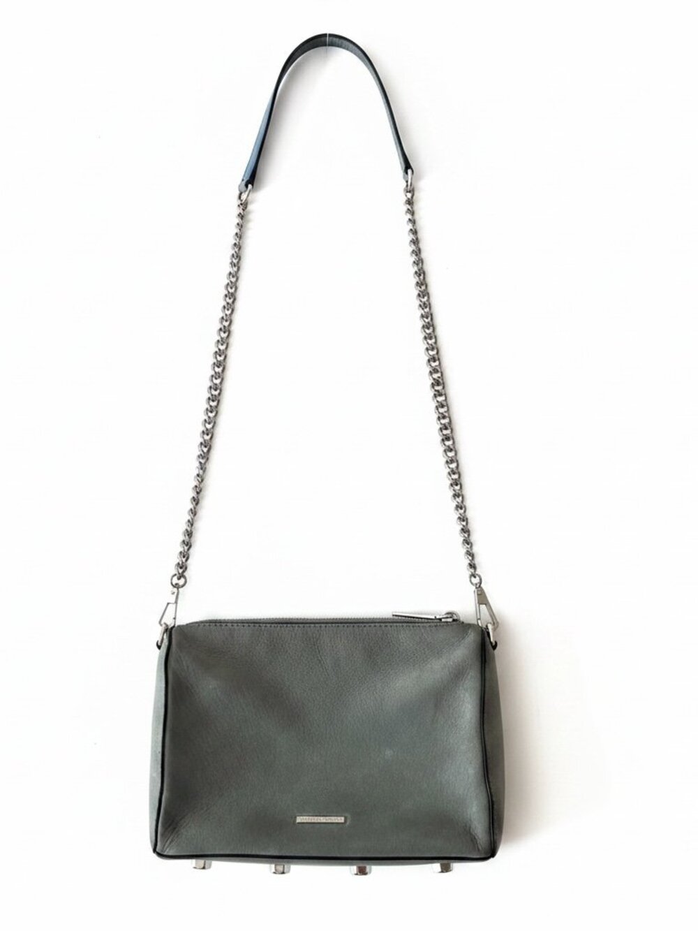Rebecca Minkoff Gray Suede Avery Crossbody Bag